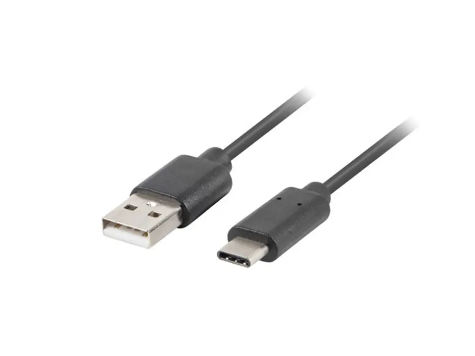 ⁨Kabel USB CM - AM 3.1 1.8m czarny, pełna miedź⁩ w sklepie Wasserman.eu