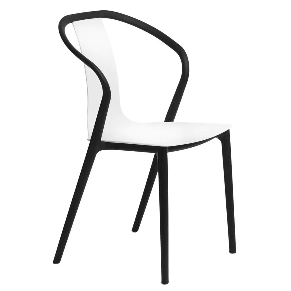⁨Bella chair black/white⁩ at Wasserman.eu
