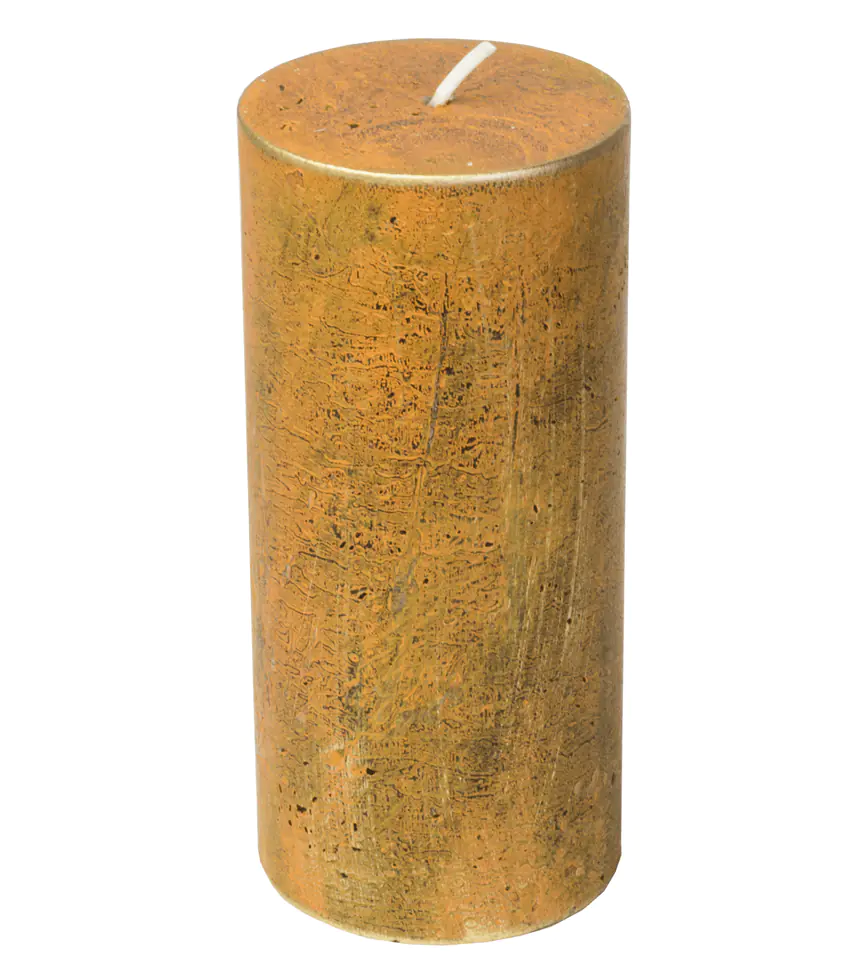 Świeca Rustic Loft brązowa 70/H150 w sklepie Wasserman.eu