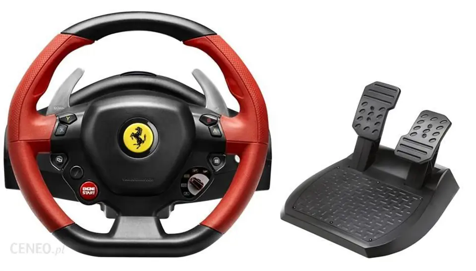 ⁨Racing wheel Ferrari 458 Spider Xbox One⁩ at Wasserman.eu