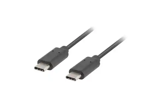 ⁨USB-C cable M/M 2.0 1.8m black⁩ at Wasserman.eu