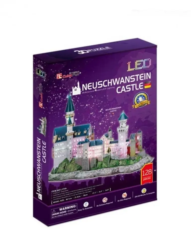 ⁨Puzzle 3D Neuschwanstein Castle⁩ w sklepie Wasserman.eu