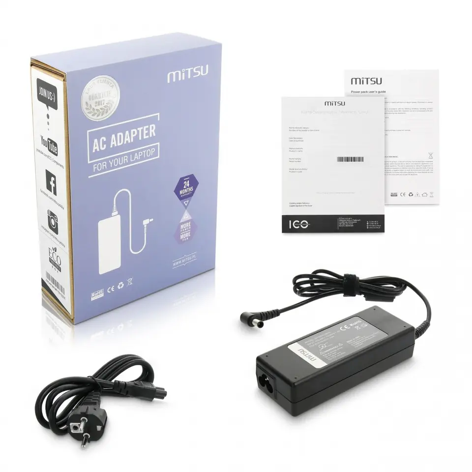 %Mitsu Pow. Sup. SONY 19.5V 3.9A ZM/SON19539 at Wasserman.eu