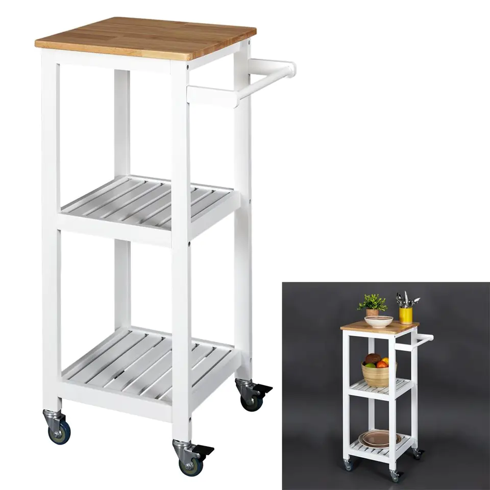 Szafka/ wózek Bish biały w sklepie Wasserman.eu