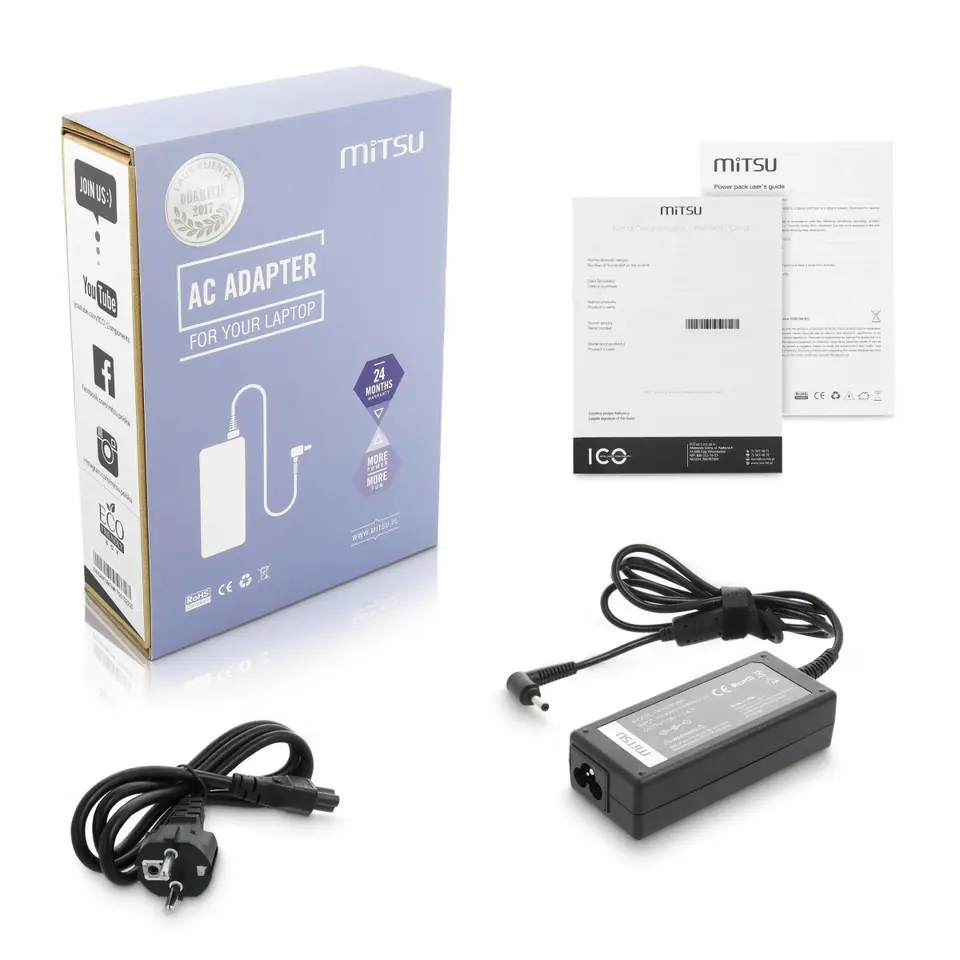 %Mitsu Pow. Sup. ASUS 19V 3.42A ZM/AS19342E at Wasserman.eu