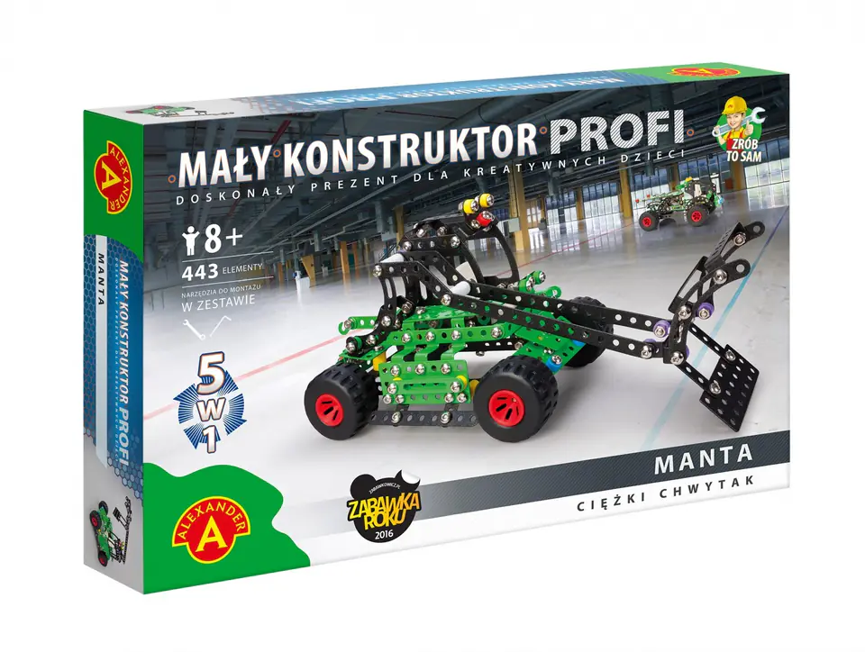 Construction set Little Constructor 5w1 - Manta at Wasserman.eu