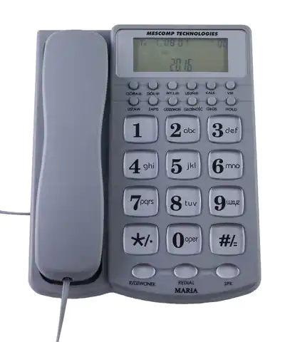 ⁨Landline phone Mescomp MT 512 Maria Szary⁩ at Wasserman.eu