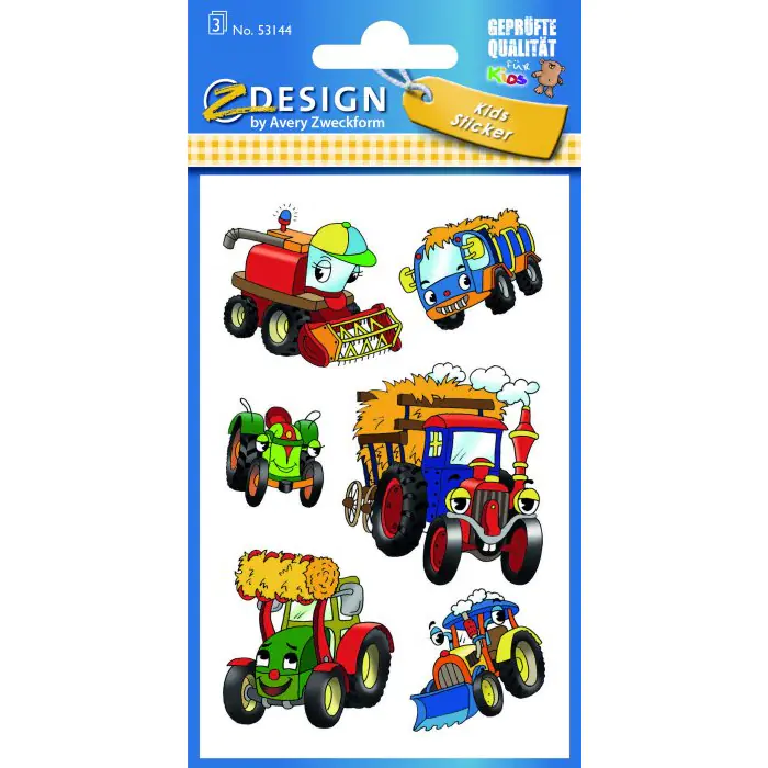 ⁨ZF Tractors 53144 sticker Z-DESIGN KIDS AVERY ZWECKFORM⁩ at Wasserman.eu