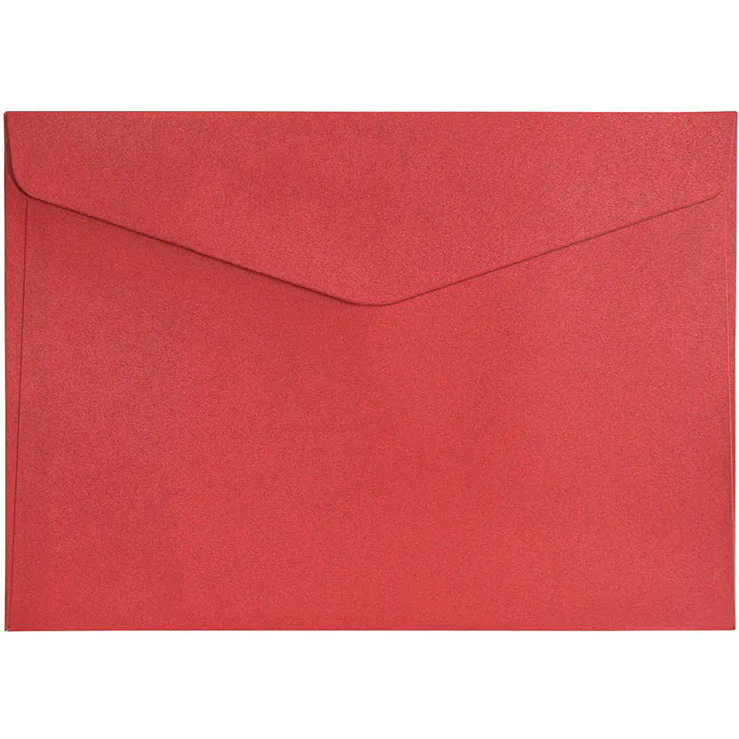 ⁨Envelope C5 PEARL red 15g (10pcs) 280638 Paper Gallery⁩ at Wasserman.eu