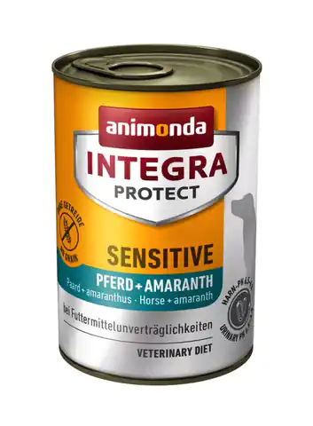 ⁨ANIMONDA Integra Protect Sensitive smak: konina z amarantusem - puszka 400g⁩ w sklepie Wasserman.eu