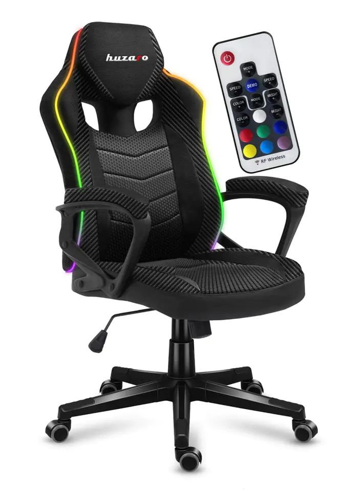 ⁨HUZARO FORCE 2.5 RGB MESH GAMING CHAIR⁩ at Wasserman.eu