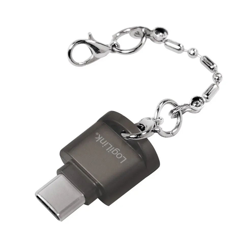 ⁨USB-C to microSD card readeras a keychain⁩ at Wasserman.eu