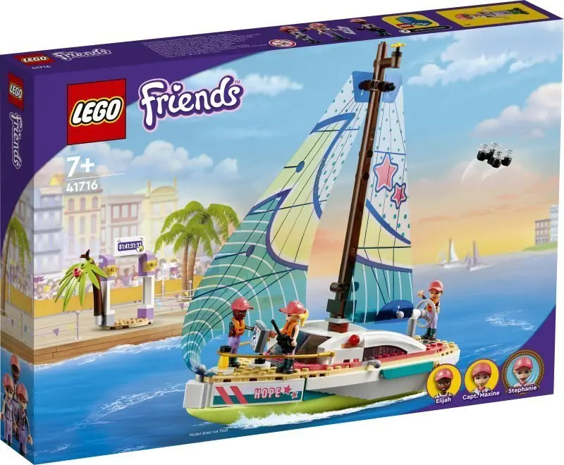 ⁨LEGO Friends 41716 Stephanie i przygoda pod żaglami⁩ w sklepie Wasserman.eu