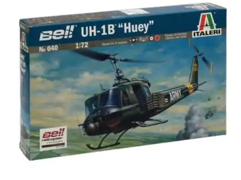 ⁨Plastic model UH-1B Huey⁩ at Wasserman.eu
