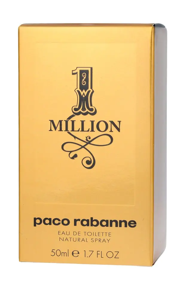 Paco Rabanne 1 Million Woda toaletowa dla mężczyzn - 50ml w sklepie Wasserman.eu