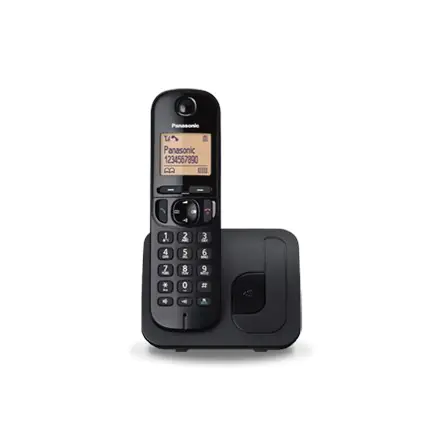 ⁨Panasonic | Cordless | KX-TGC210FXB | Built-in display | Caller ID | Black | Phonebook capacity 50 entries | Speakerphone⁩ w sklepie Wasserman.eu