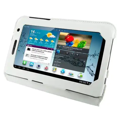 ⁨4World Etui ochronne/Podstawka do Galaxy Tab 2 7'' Ultra Slim białe⁩ w sklepie Wasserman.eu