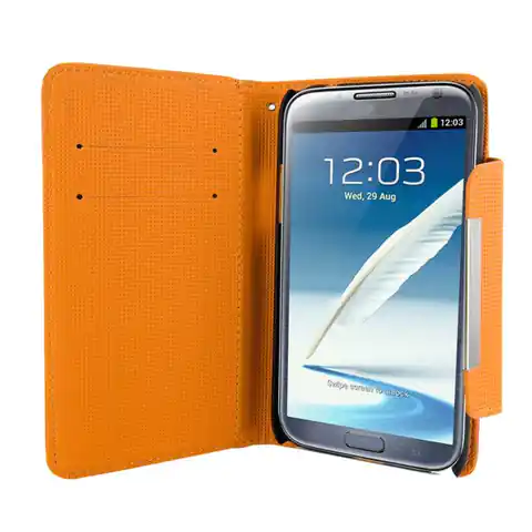 ⁨4World Etui ochronne do Galaxy Note 2 5.5'' Style czerwone⁩ w sklepie Wasserman.eu
