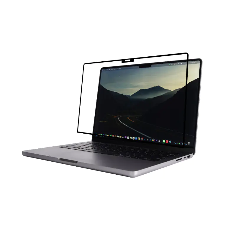 ⁨Moshi iVisor AG - Matte Screen Protector for MacBook Pro 14" (M1, 2021) (Black/Clear/Matte)⁩ at Wasserman.eu