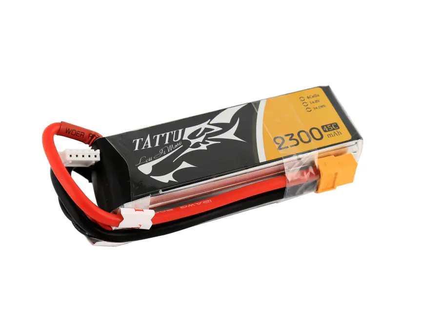 ⁨2300mAh 14.8V 45C Gens Ace TATTU⁩ at Wasserman.eu