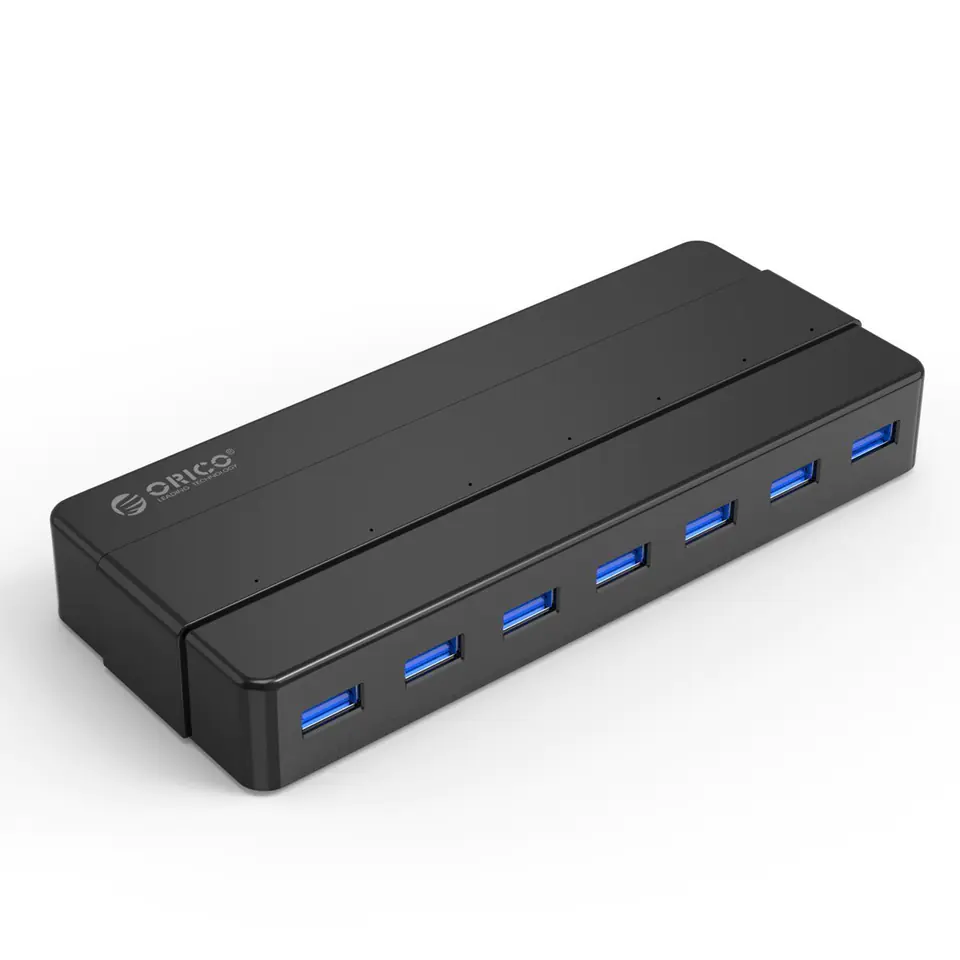 ⁨Adapter Hub Orico 7xUSB 3.0⁩ w sklepie Wasserman.eu