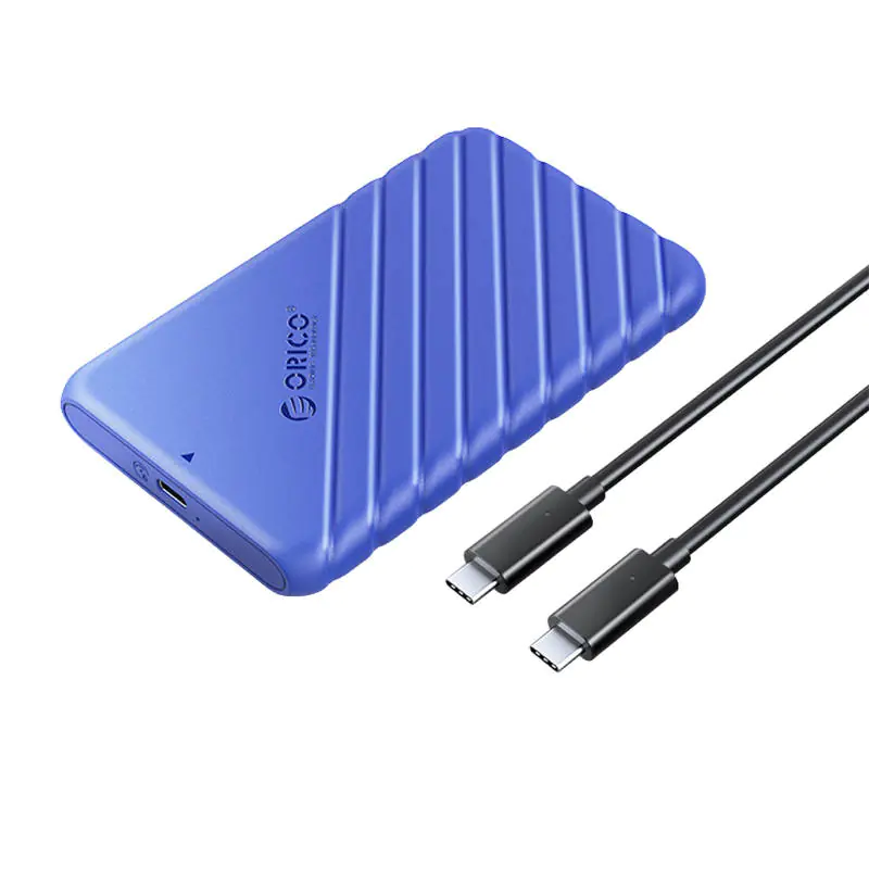 Obudowa dysku HDD / SSD 2,5" Orico, 6 Gbps, USB-C 3.1 Gen1 (niebieska) w sklepie Wasserman.eu