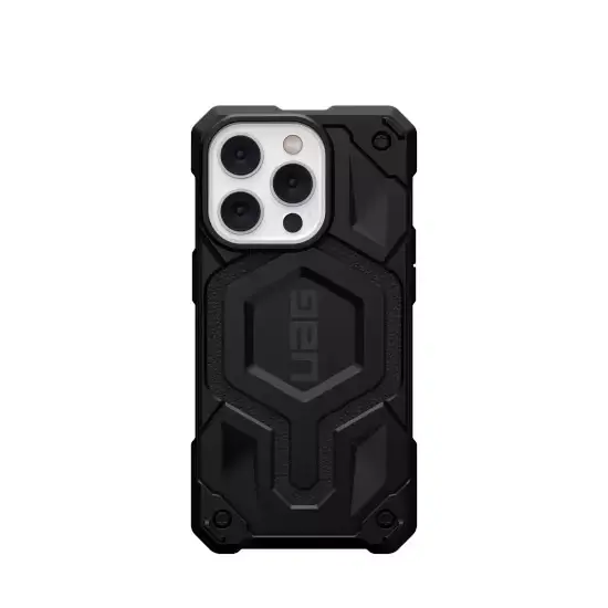 ⁨UAG Monarch - protective case for iPhone 14 Pro compatible with MagSafe (black)⁩ at Wasserman.eu