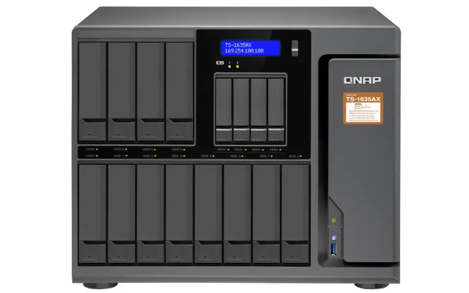 TS-1635AX-8G 16x0HDD 8GB RAM/4x1,6GHz/2xSFP+ at Wasserman.eu