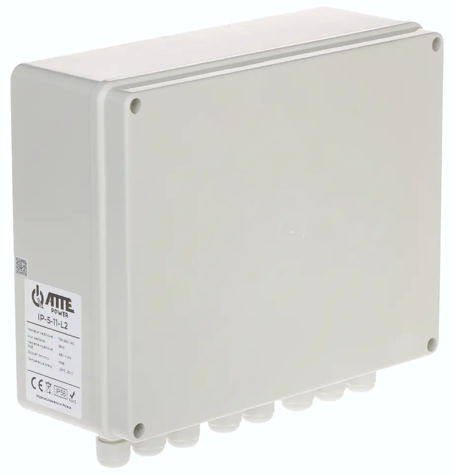 SWITCH POE IP-5-11-L2 5-PORTOWY ATTE w sklepie Wasserman.eu