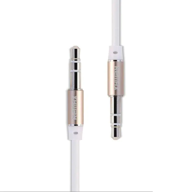 ⁨3.5MM JACK-JACK CABLE 1M REMAX white⁩ at Wasserman.eu