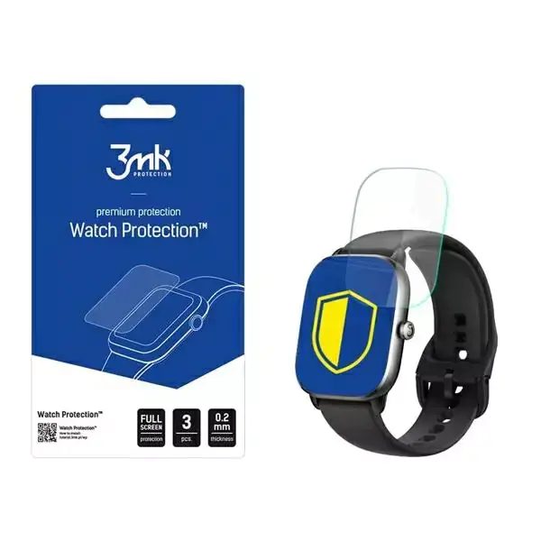 ⁨Folia Ochronna na Aparat AMAZFIT GT 3 SE 46MM 3mk Watch Protection⁩ w sklepie Wasserman.eu