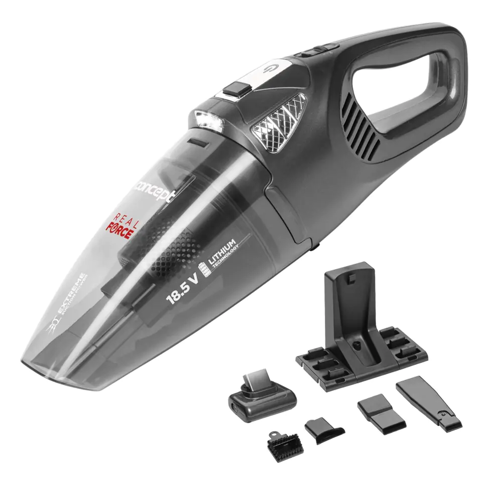 ⁨Concept VP4380 handheld vacuum Black Bagless⁩ at Wasserman.eu