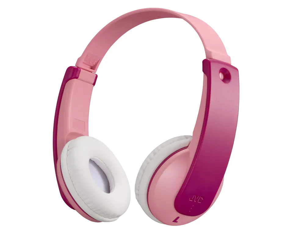 ⁨Słuchawki JVC HAKD10WPE (dla dzieci, nauszne, bluetooth, pink/purple)⁩ w sklepie Wasserman.eu