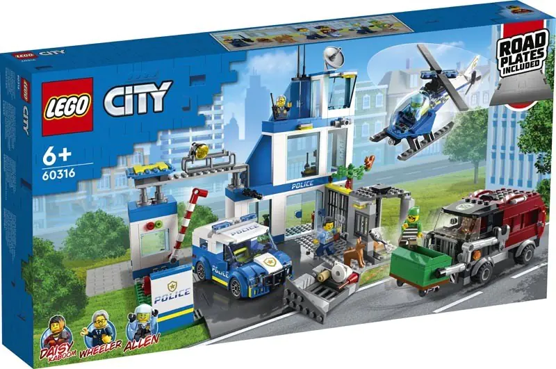 ⁨LEGO City 60316 Posterunek policji⁩ w sklepie Wasserman.eu