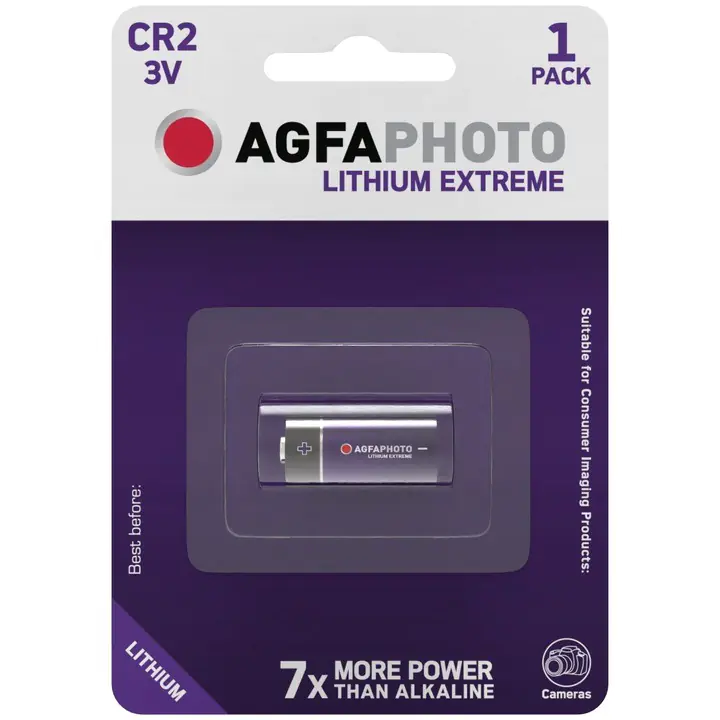 1x BATERIA FOTO AGFAPHOTO CR2 DLCR2 3V LITOWA w sklepie Wasserman.eu