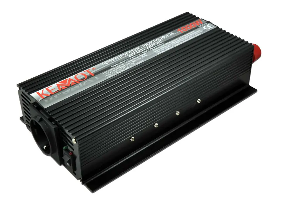 URZ3166 Kemot 24V/230V 1000W converter (F-socket: German) at Wasserman.eu