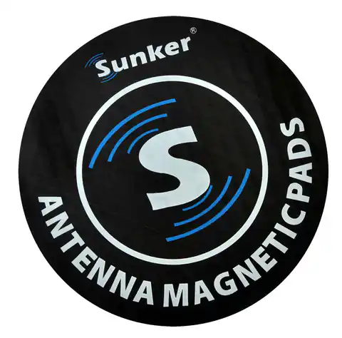 ⁨ANT0474 Podkładka magnetyczna Sunker pod antenę CB 15cm⁩ w sklepie Wasserman.eu