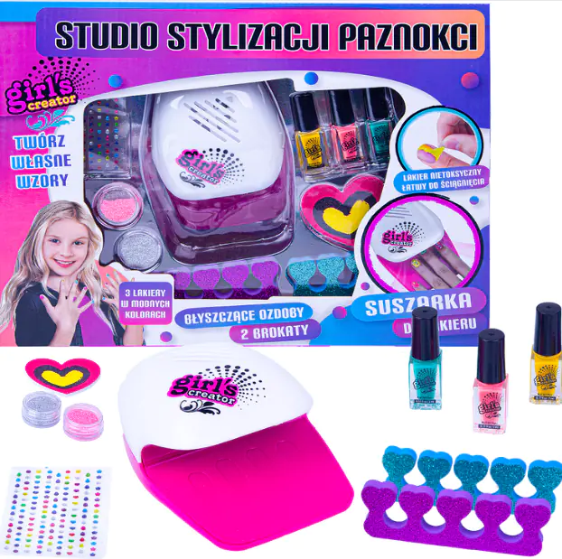 ⁨Studio do Paznokci Salon Suszarka Brokat Lakier XL⁩ w sklepie Wasserman.eu