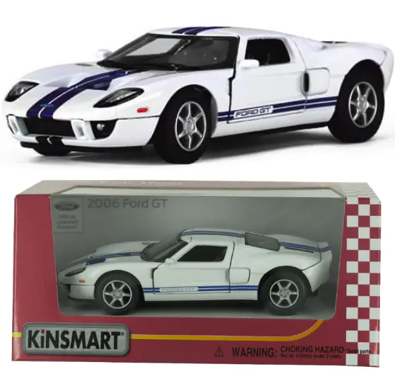 ⁨METALOWE AUTO MODEL PREZENT 2006 FORD GT 1:36⁩ w sklepie Wasserman.eu