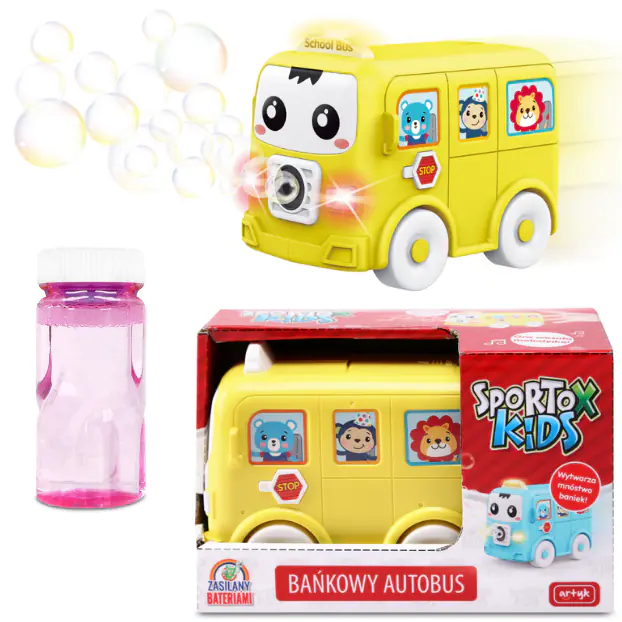 ⁨BUS CAR SOAP BUBBLE MACHINE LARGE⁩ at Wasserman.eu