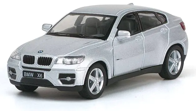 ⁨MODEL AUTO METAL CAR COLLECTION BMW X6 1:38⁩ at Wasserman.eu