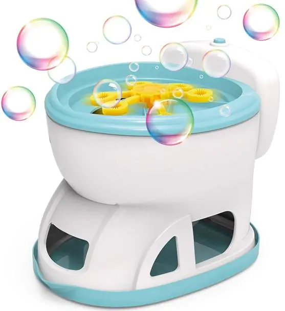 ⁨TOILET SEAT BUBBLE GENERATOR MACHINE + LIQUID⁩ at Wasserman.eu