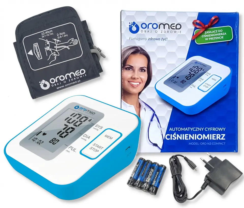 Blood pressure monitor ORO-N3COMPACT at Wasserman.eu