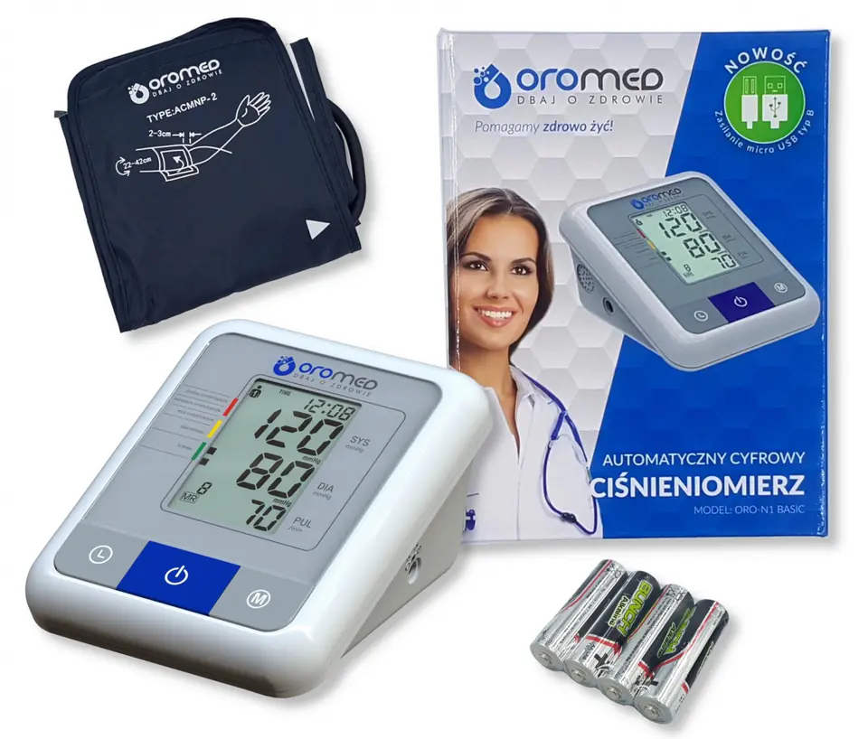 Blood pressure monitor ORO-N1BASIC at Wasserman.eu