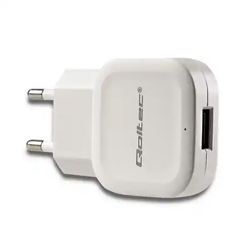 ⁨Wall charger 12W | 5V | 2.4A | USB | White⁩ at Wasserman.eu