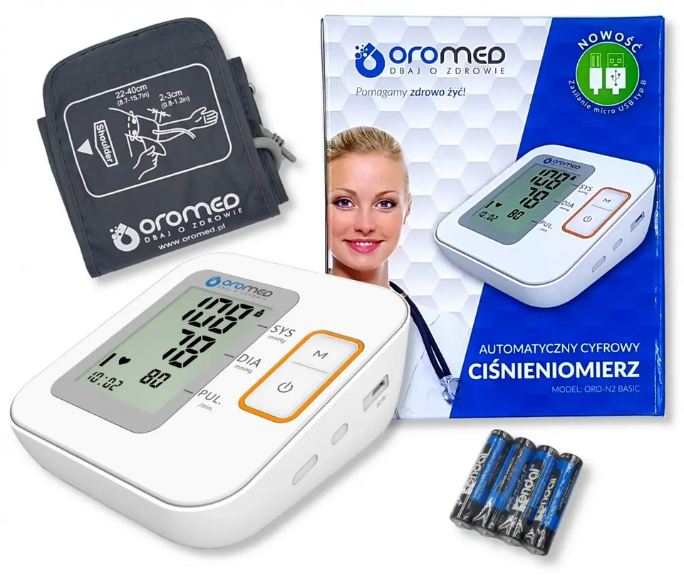 Blood pressure monitor ORO-N2BASIC at Wasserman.eu