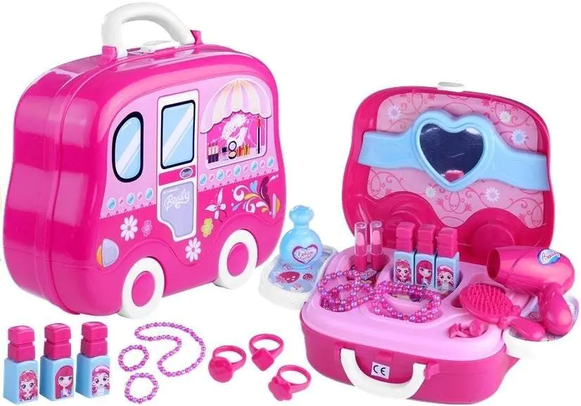 ⁨BEAUTY SET CHILDREN'S DRESSING TABLE SUITCASE + AKC⁩ at Wasserman.eu