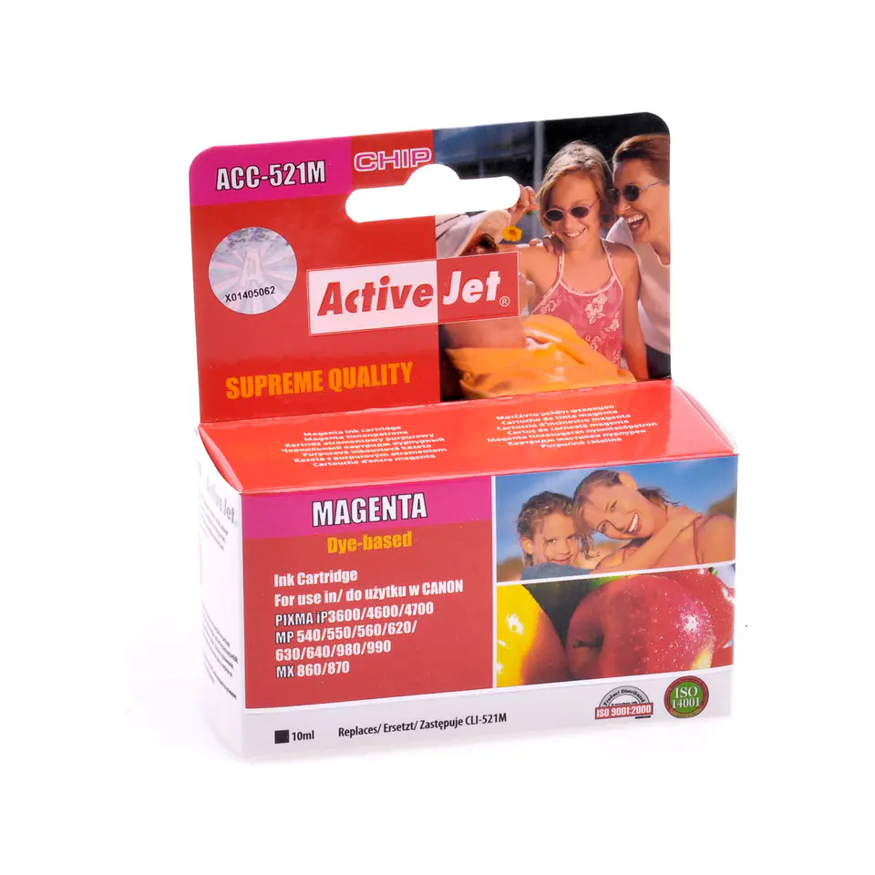 ACJ-ACC-521M Tusz Canon CLI-521 Magenta w sklepie Wasserman.eu