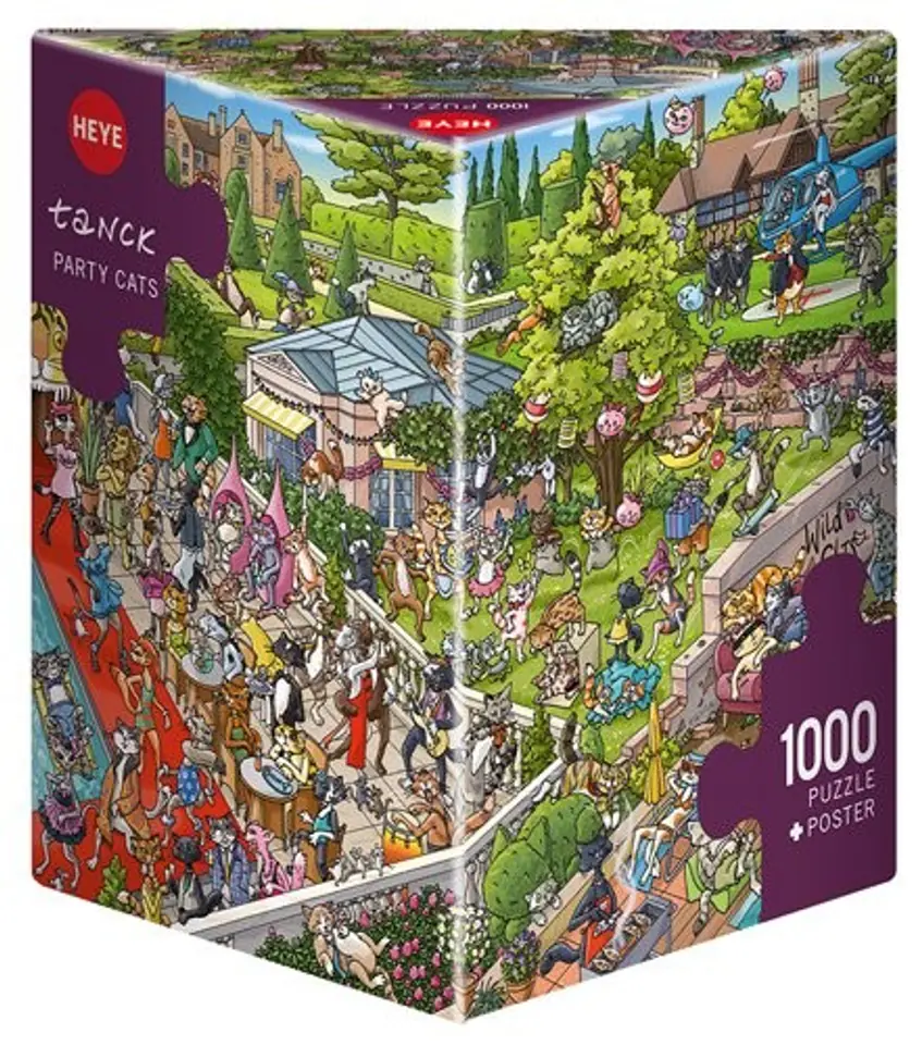 1000 pcs. Party Cats at Wasserman.eu