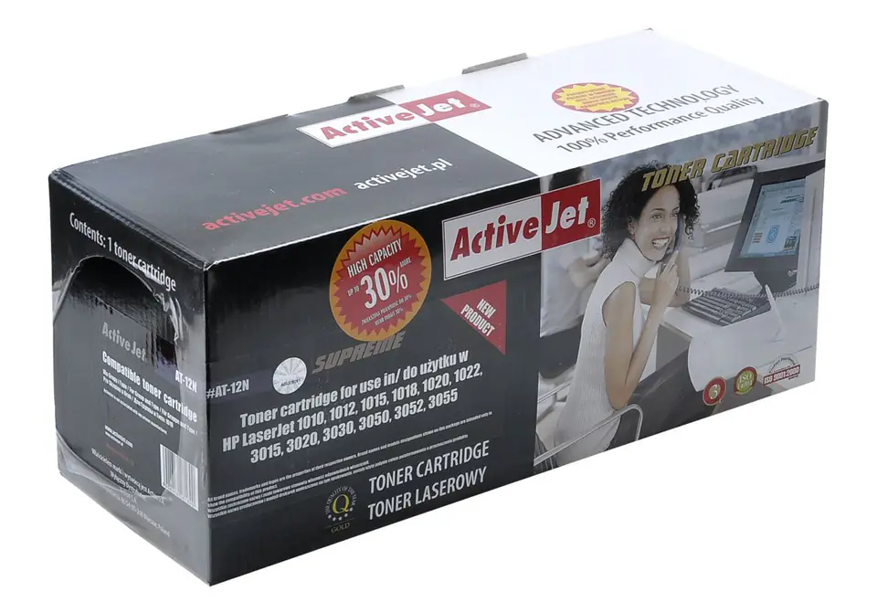 ACJ-AT-12N Toner cartridge HP 2612 black at Wasserman.eu
